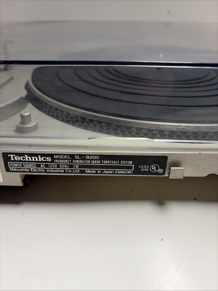 Technics SL-B200 Turntable - Untested. Free Shipping.