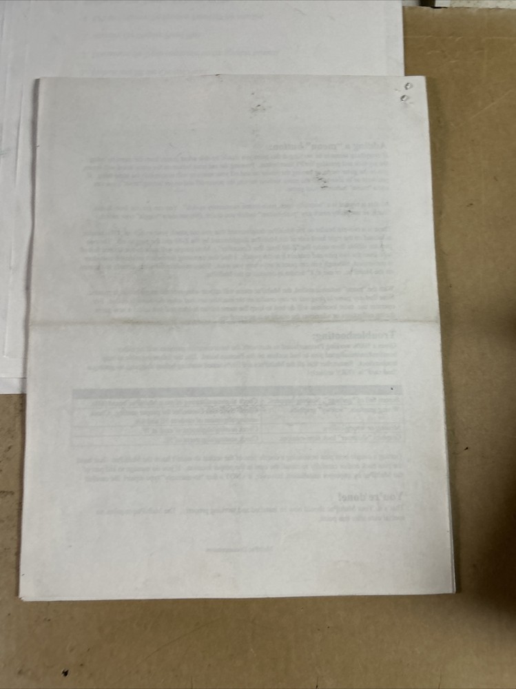 PAC Man Multi ARCADE VIDEO GAME owners manual