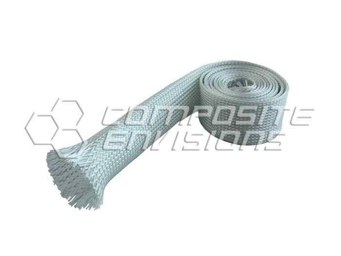 Fiberglass E-Glass Fabric Sleeve - 2" Diameter
