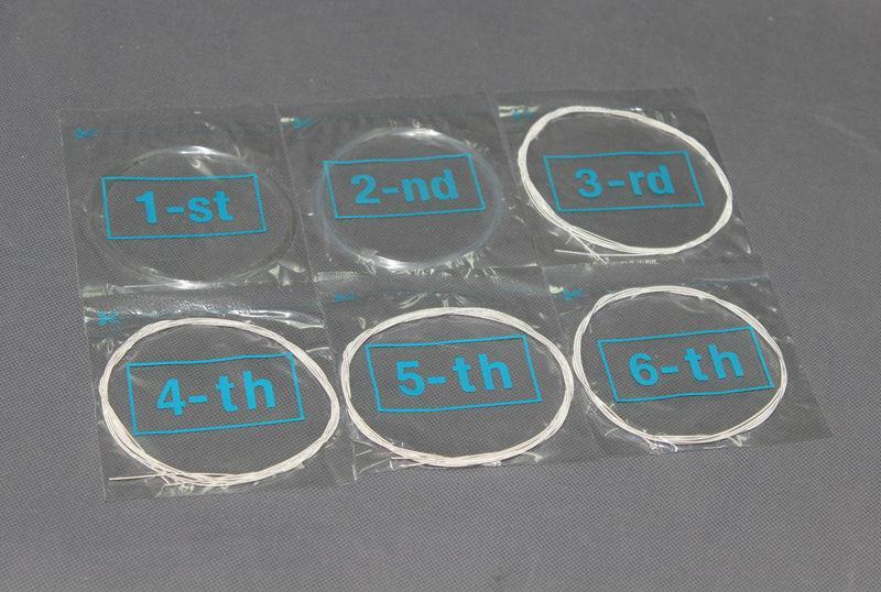 10Sets Alice OUD Strings UD Strings Clear Nylon Silver-Plated Copper Alloy AOD11
