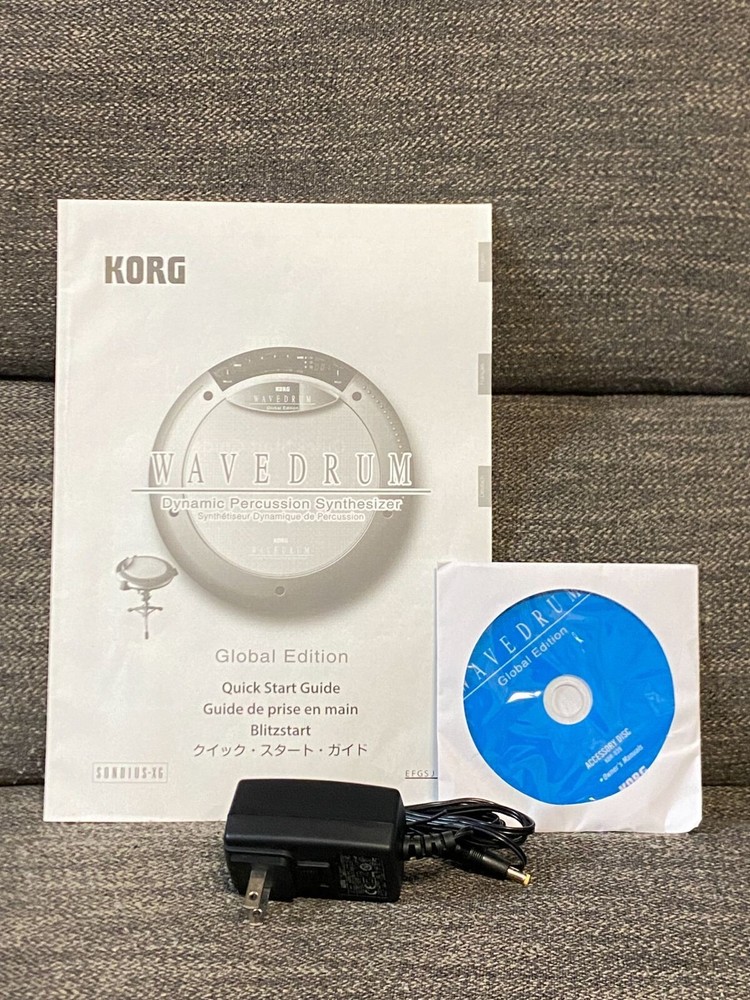 KORG WAVEDRUM Global Edition Dynamic Percussion Synthesizer Near Mint