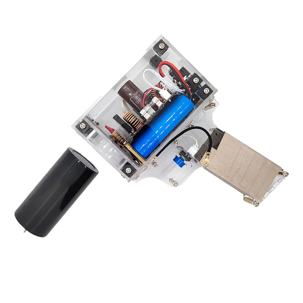 Electromagnetic Pulse Generator Trigger Handheld Tesla Coil Artificial Lightning