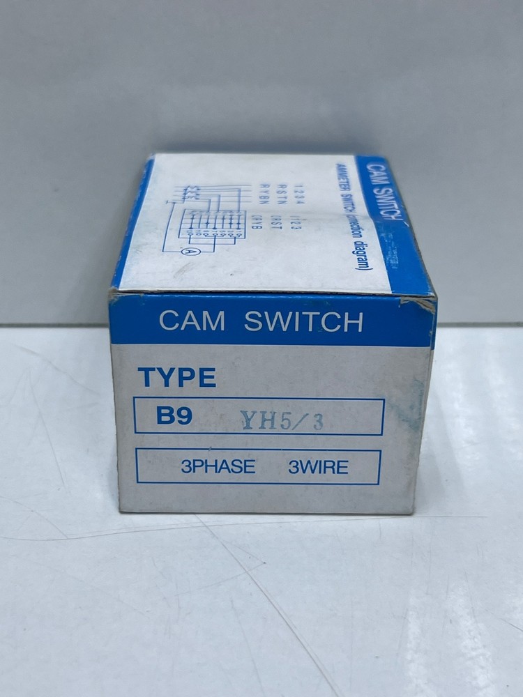 CamSwitch B9 YH5/3 Voltage Panel Voltmeter Selector Switch With 7 Positions