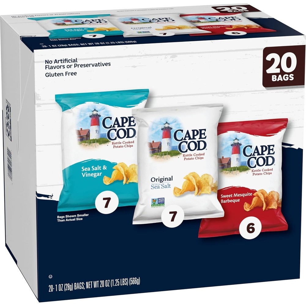 Variety Pack Chips, 20 Count 1 Oz