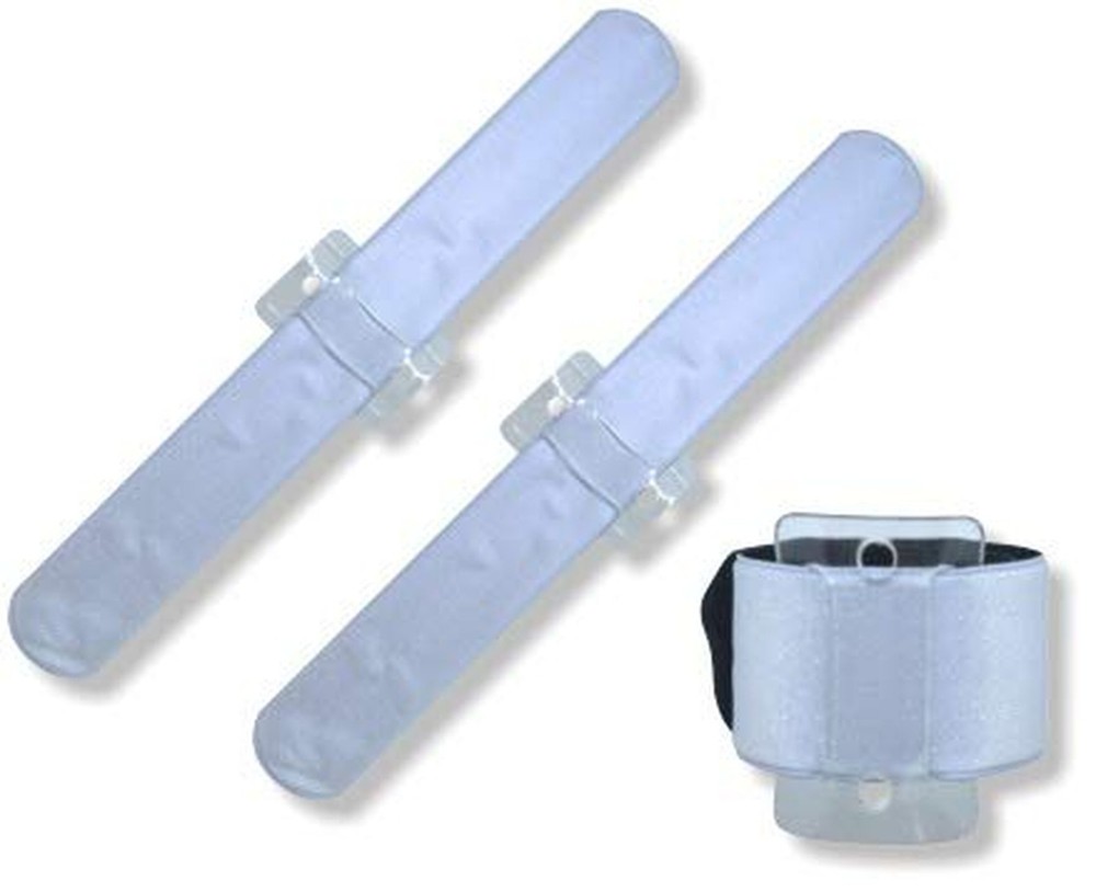 Floral Corsage SLAPLETS - Silver (3pcs)