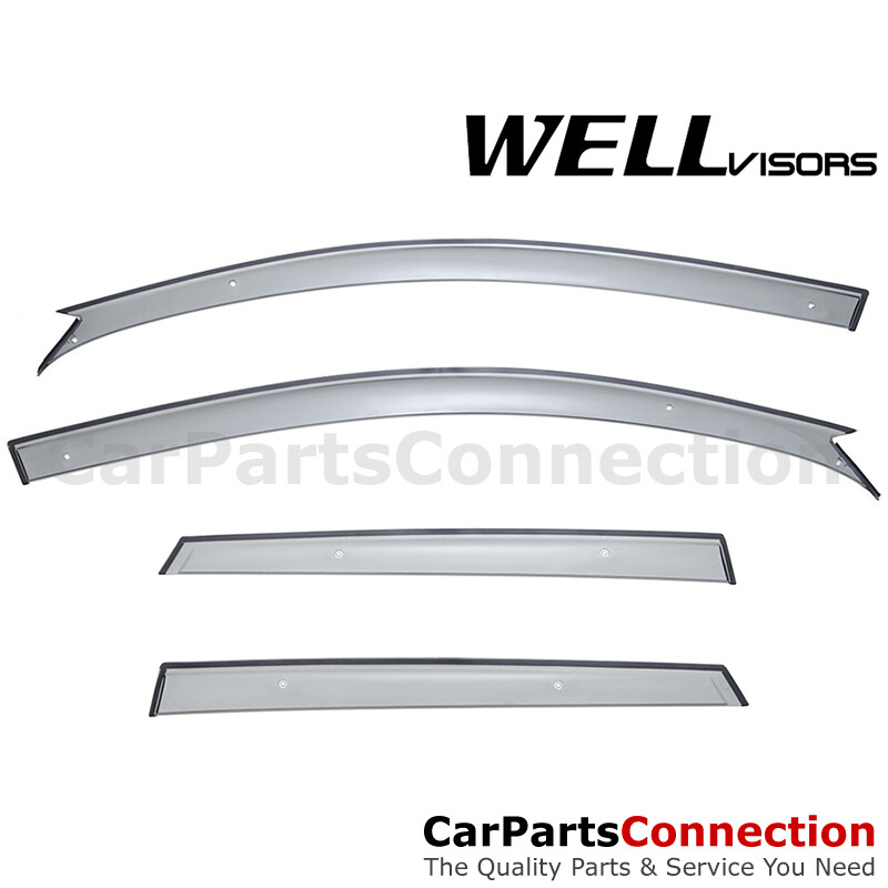 WellVisors Window Visors 04-09 Mazda 3 Hatchback Side Deflectors