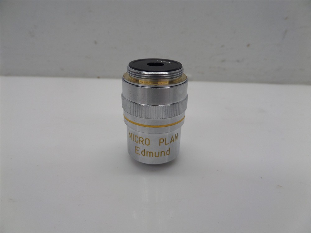 Edmund Micro Plan DIN 10 0.25 Microscope Objective Lens