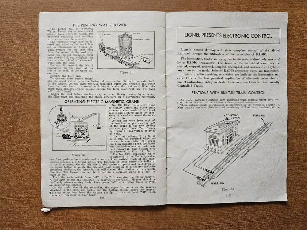 Instructions For Assembling And Operating Lionel Trains (1946)