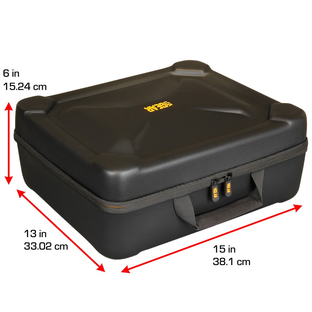 USA GEAR Case for VR Headset - Customizable Case Compatible with Oculus Quest