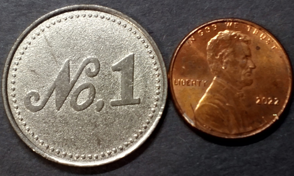 "No. 1" token