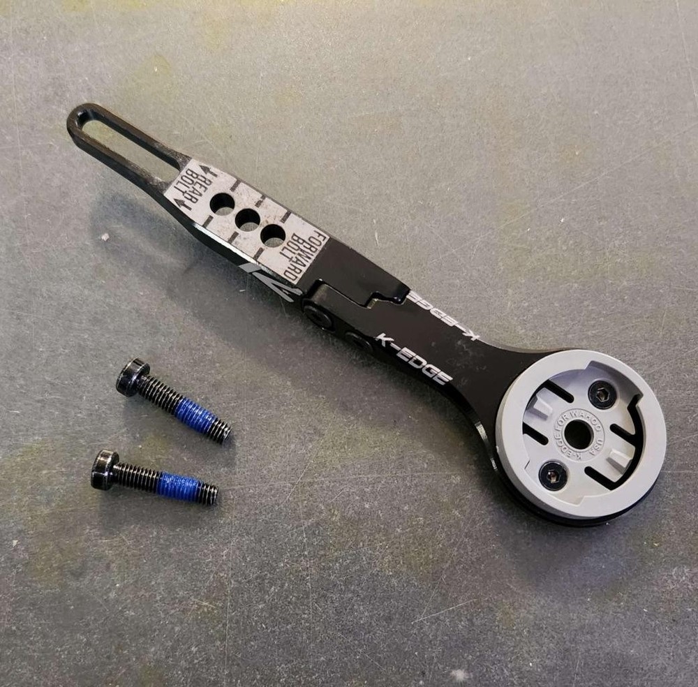 K-Edge Wahoo Integrated Handlebar Mount Bicycle Computer NO PACKAGE