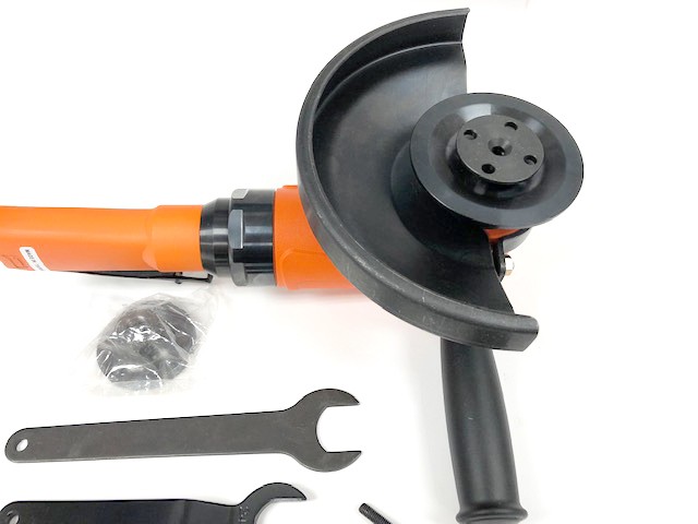 7" Pneumatic Vertical Grinder 7158 Angle Grinder