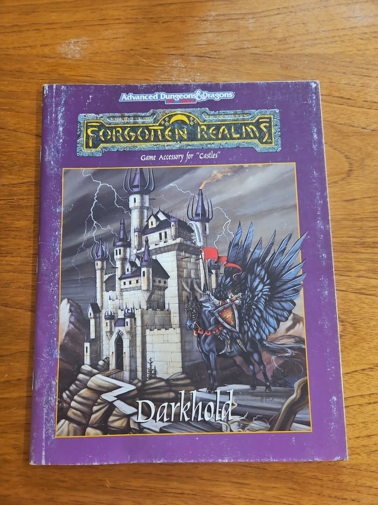 Advanced Dungeons and Dragons Forgotten Realms Darkhold (Booklet Only)