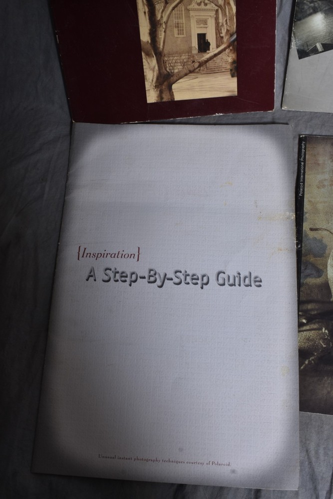 Vintage POLAROID Book BUNDLE Inspiration Step by Step Guide, Guides, Awards & Mo