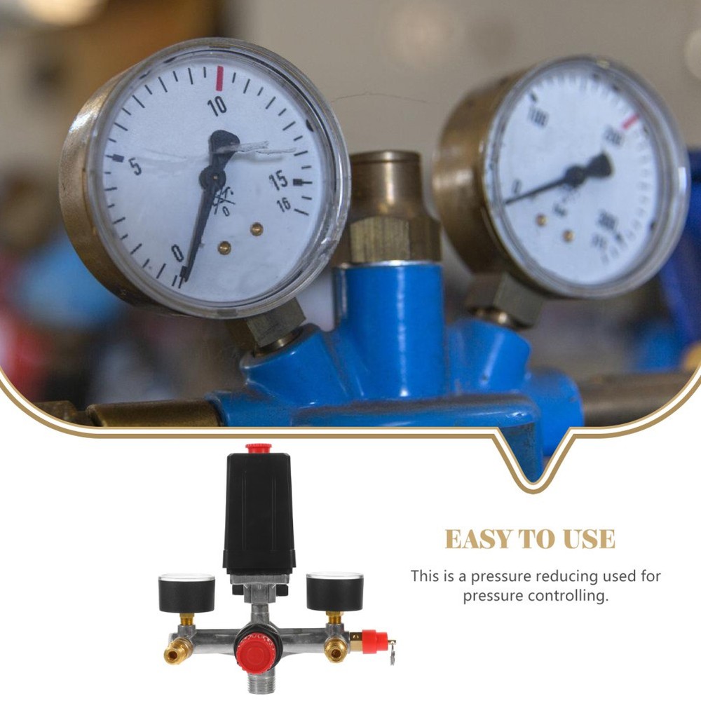 Pressure Control Air Compressor Reducer Valve Single-hole Reducing