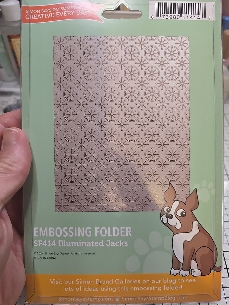 Simon Says Stamp Embossing Folder Illuminated Jacks