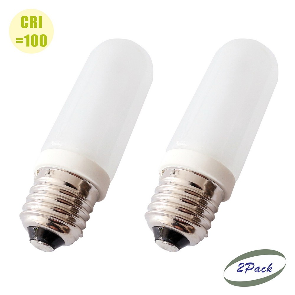 2 Pack Halogen JDD Photo Studio Strobe Modeling Light Bulb E26 110V-130V 250W