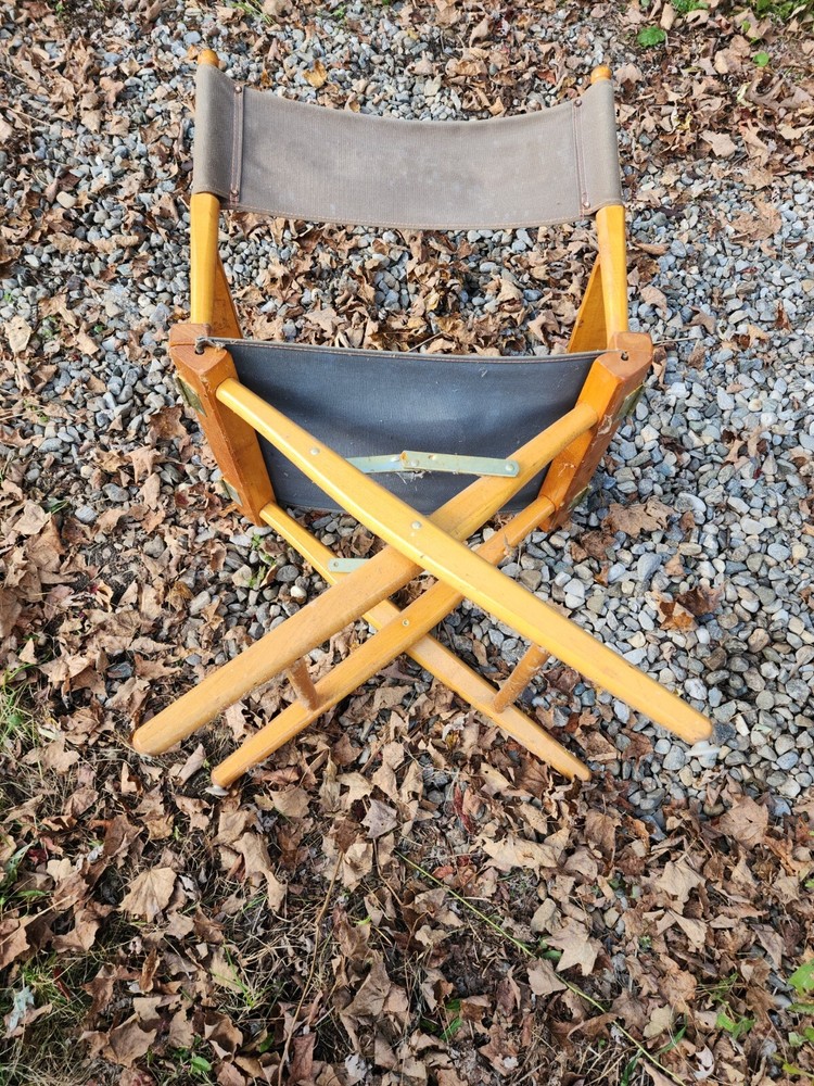 Vintage Levi's Logo Directors Chair