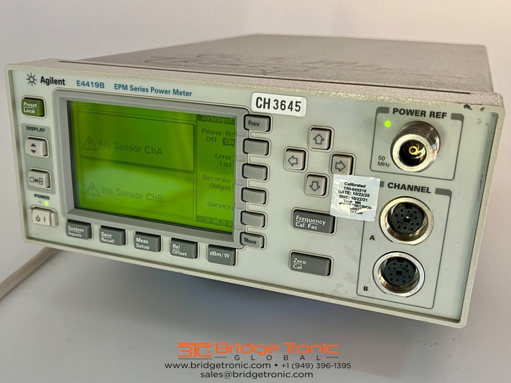 Agilent E 4419 B Power Meter