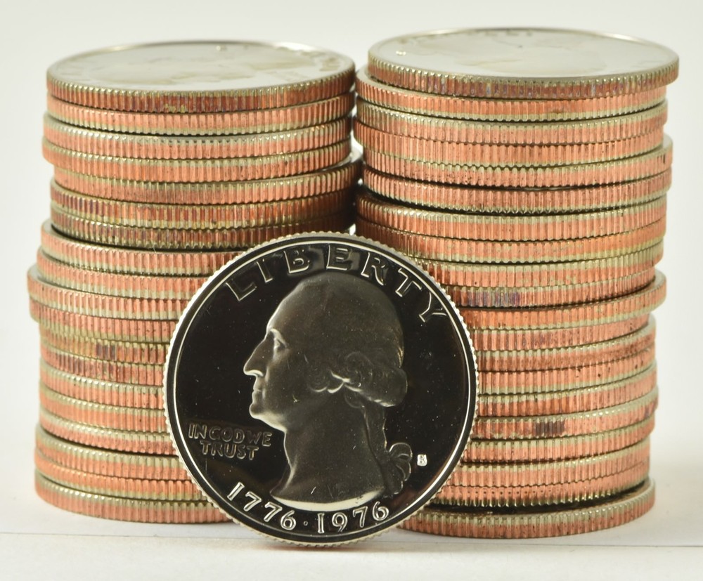 1976-S Washington Quarter CLAD Proof