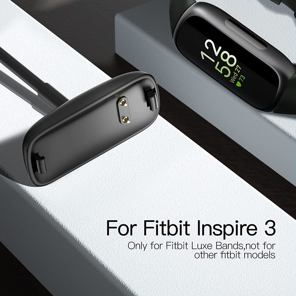 USB Charging Cable for Fitbit INSPIRE 3 Activity Tracker, Inspire 3 Charger