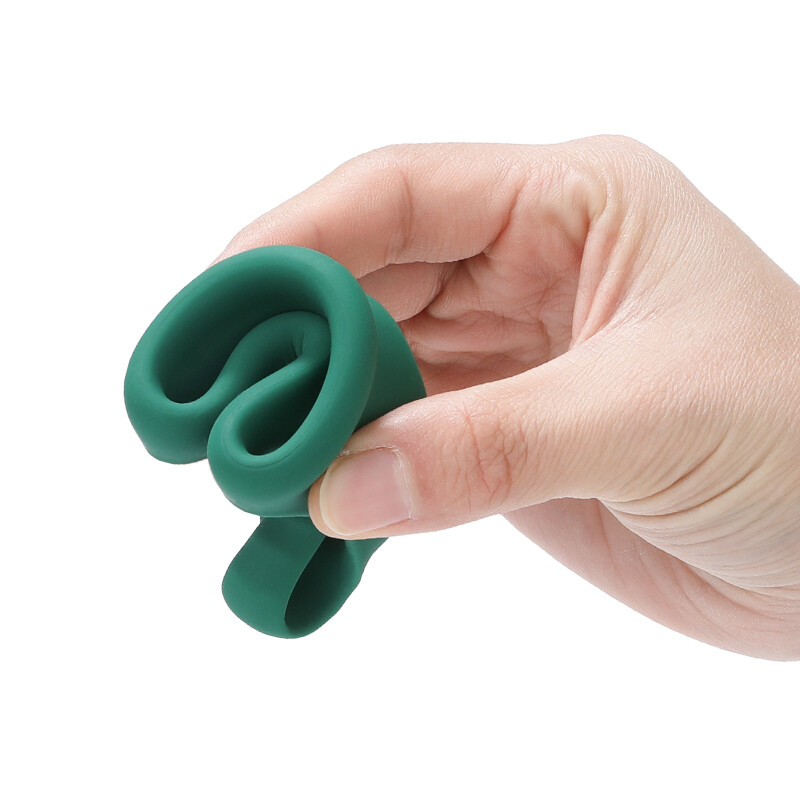 Reusable Penis-Enhancer-Extender-Ring Men Delayed Ejaculation Condom Chastity