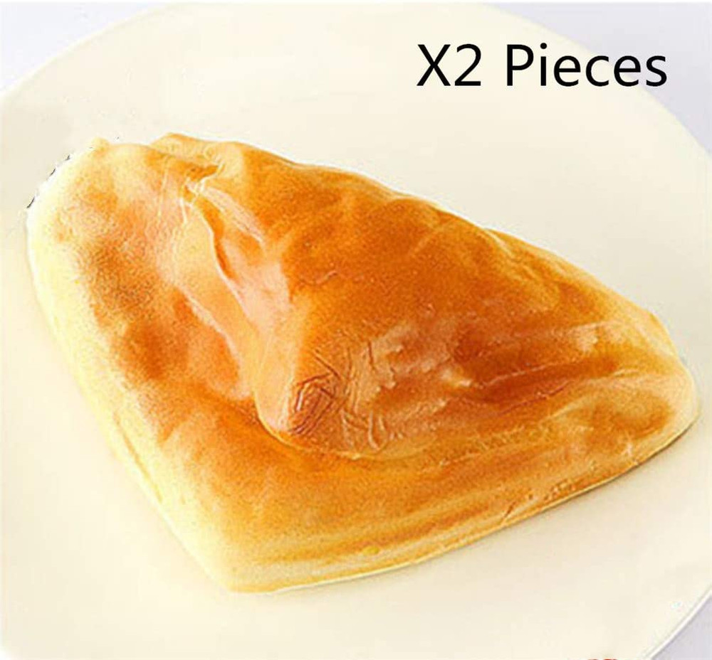 Simulation Food PU Fake Bread Model 8 Pieces