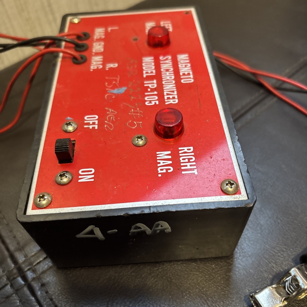 Magneto Synchronizer Model TP-105 Aircraft Tools Engine Motors