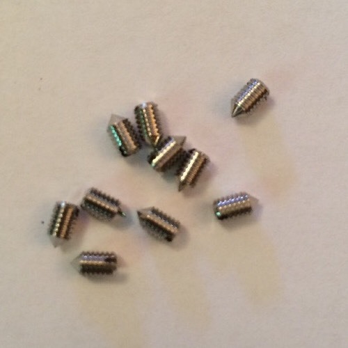 Belt Tip Replacement Screws 3 Pack