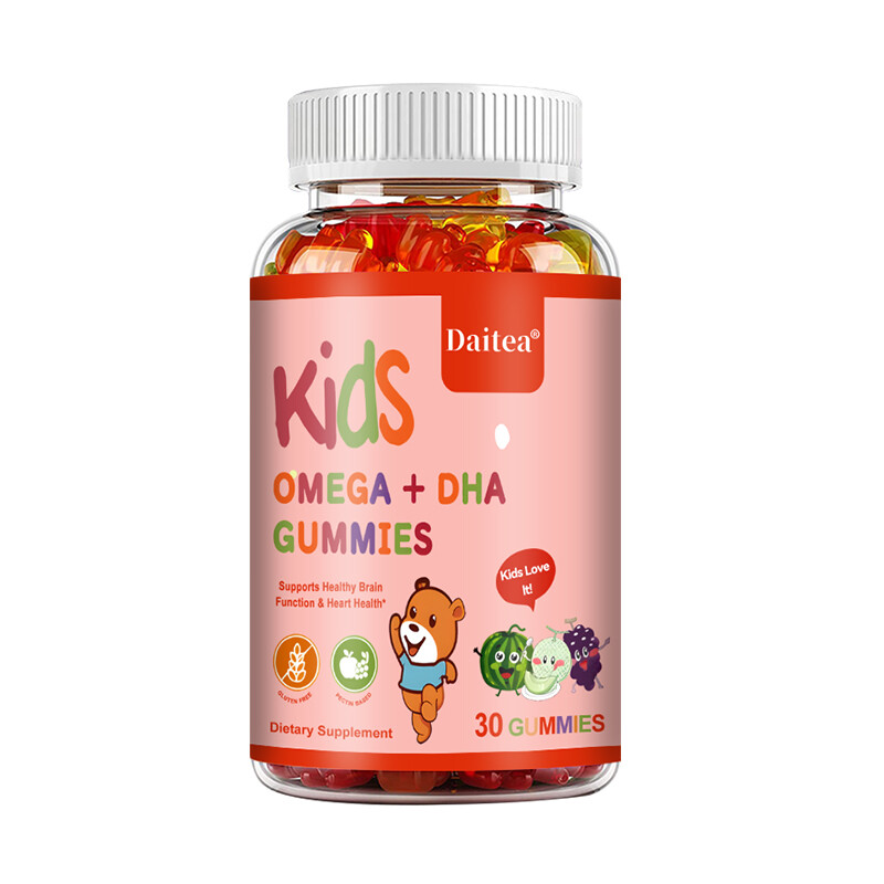 Kids Omega+Dha Gummies Promote Bone Development Teeth Metabolic Function Healthy
