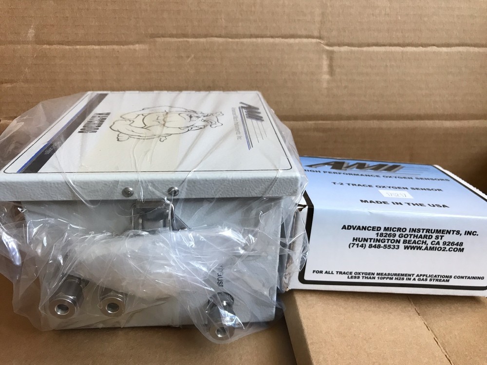 AMI Advanced Micro Watchdog Trace Oxygen System and T-2 Trace Oxygen Sensor -New
