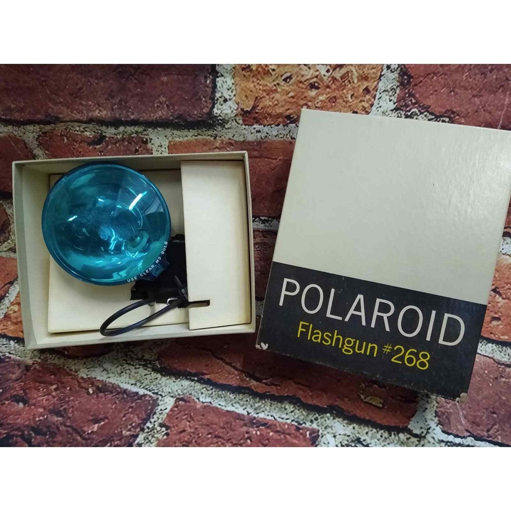 Vintage Polaroid Camera Flash 268