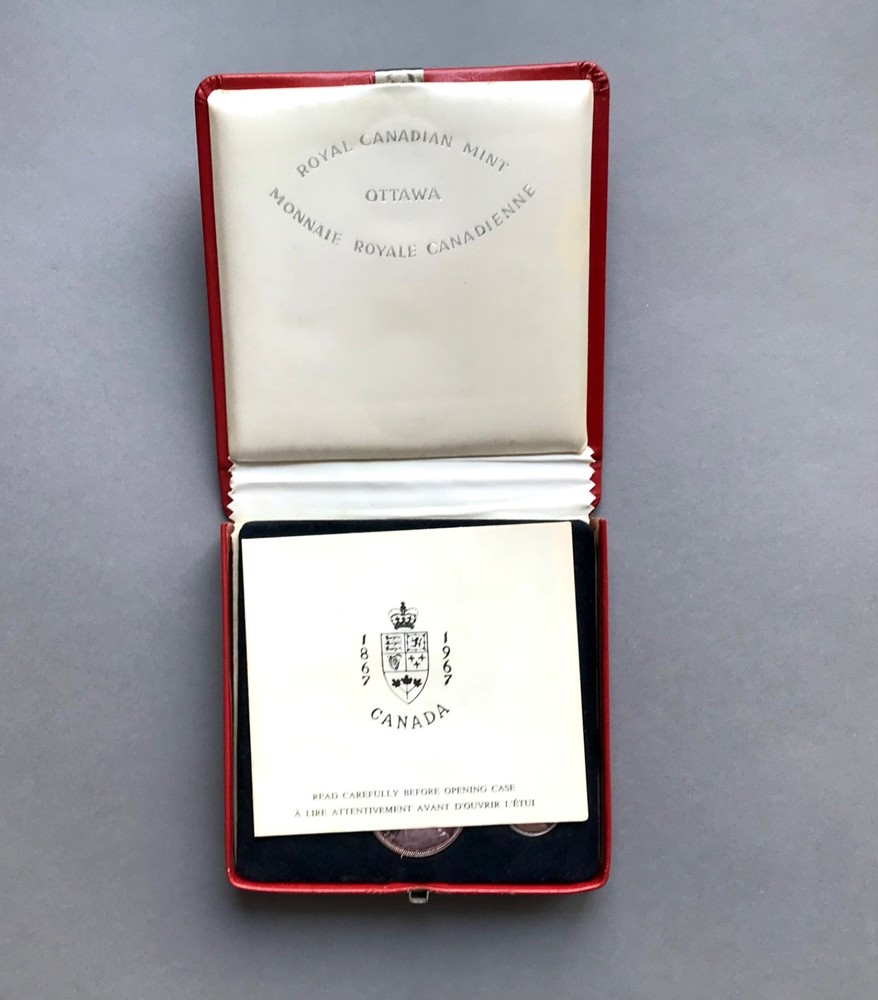 1967 Confederation Silver Prooflike Set. Contains 1.8 ounces Silver.