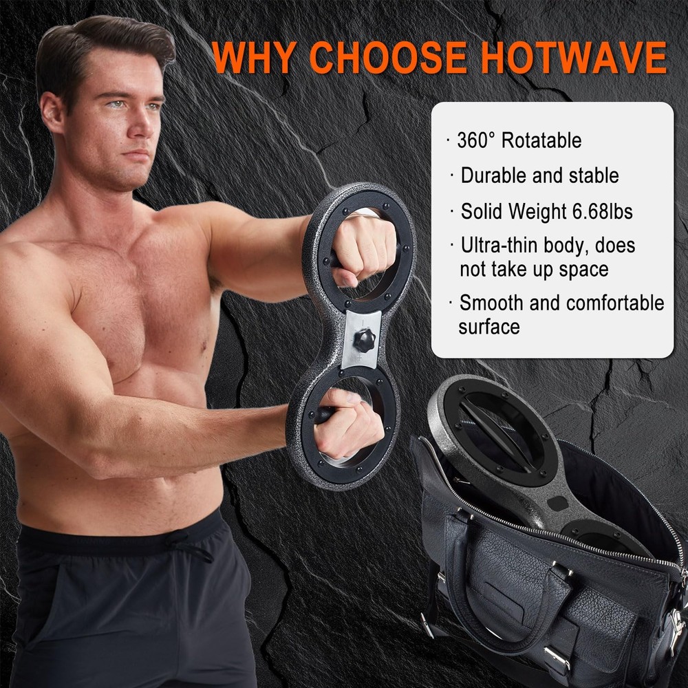 HOTWAVE Burn Machine Arm Workout, Spinning Rotator Shoulder Burn Machine - 36...