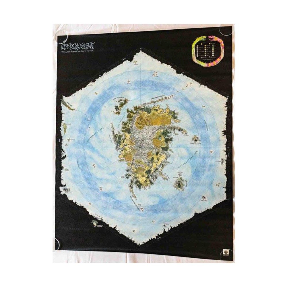 Hyperborea Poster Map (High-Gloss) EX