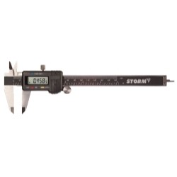 Central Tools 3C301 Electronic Dial Caliper, 0 To 6”