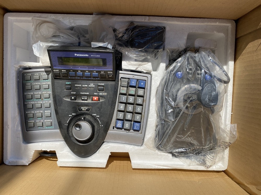 Panasonic Security System Controller - WV-CU650 Keyboard, Joystick