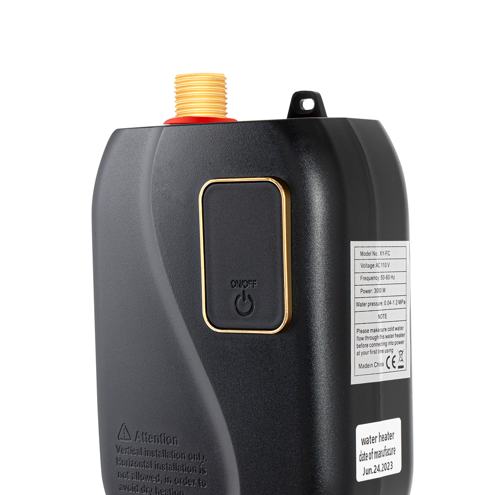 Electric Water Heater Small Instant Hot Water Heater Under Sink Plug in Tankless