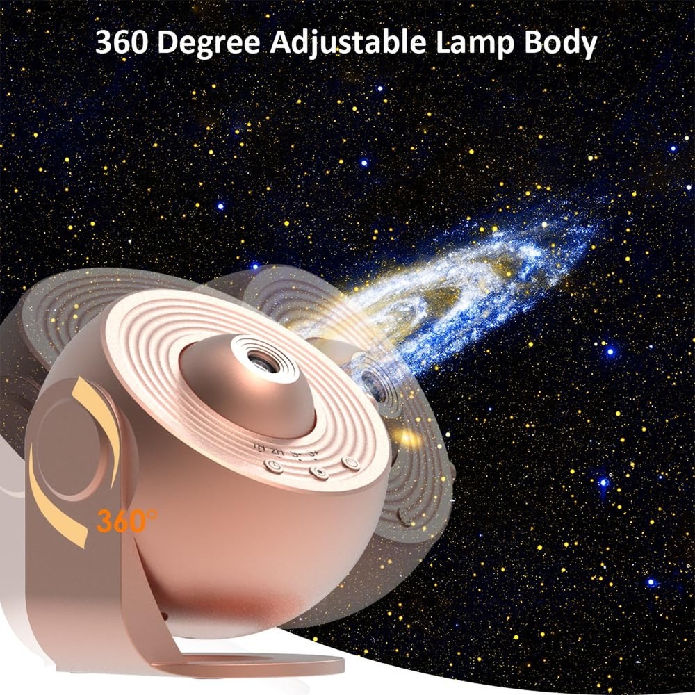 Galaxy Projector,Syslux Planetarium Star Projector HD Image Large Projection ...