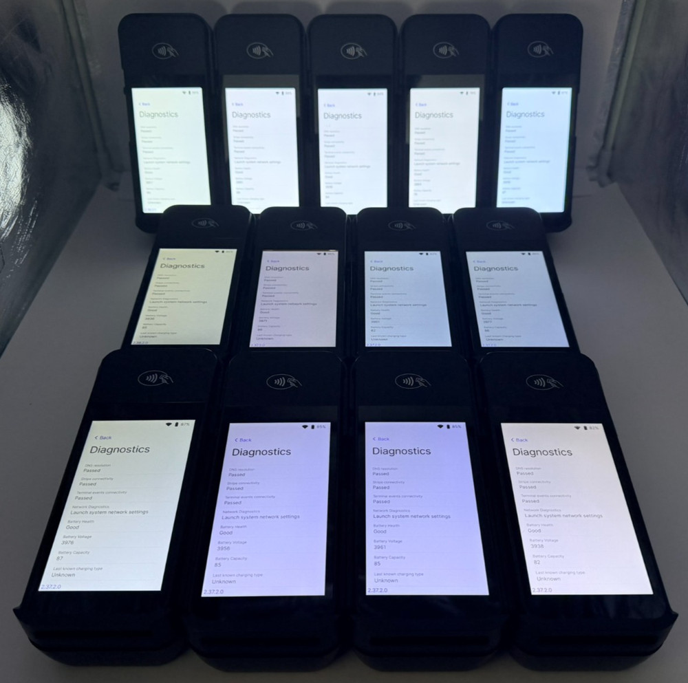 BBPOS WisePOS E Stripe Terminal WSC51 w/ Card Reader, Dock & USB Charging Cable