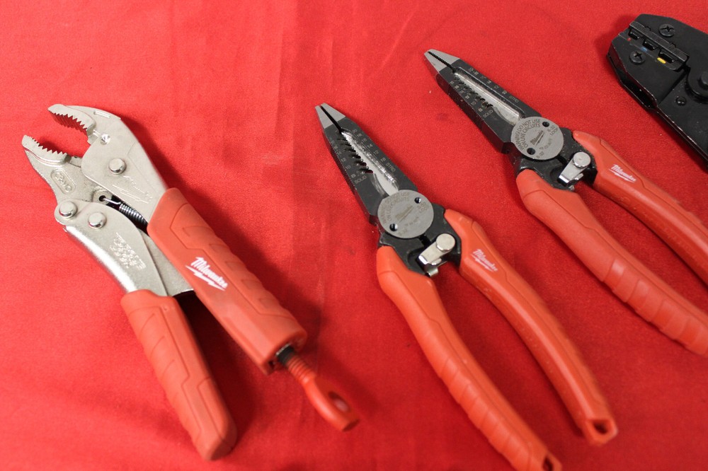 Milwaukee Assorted Tools Lot Klein Tools 9 Tools Total