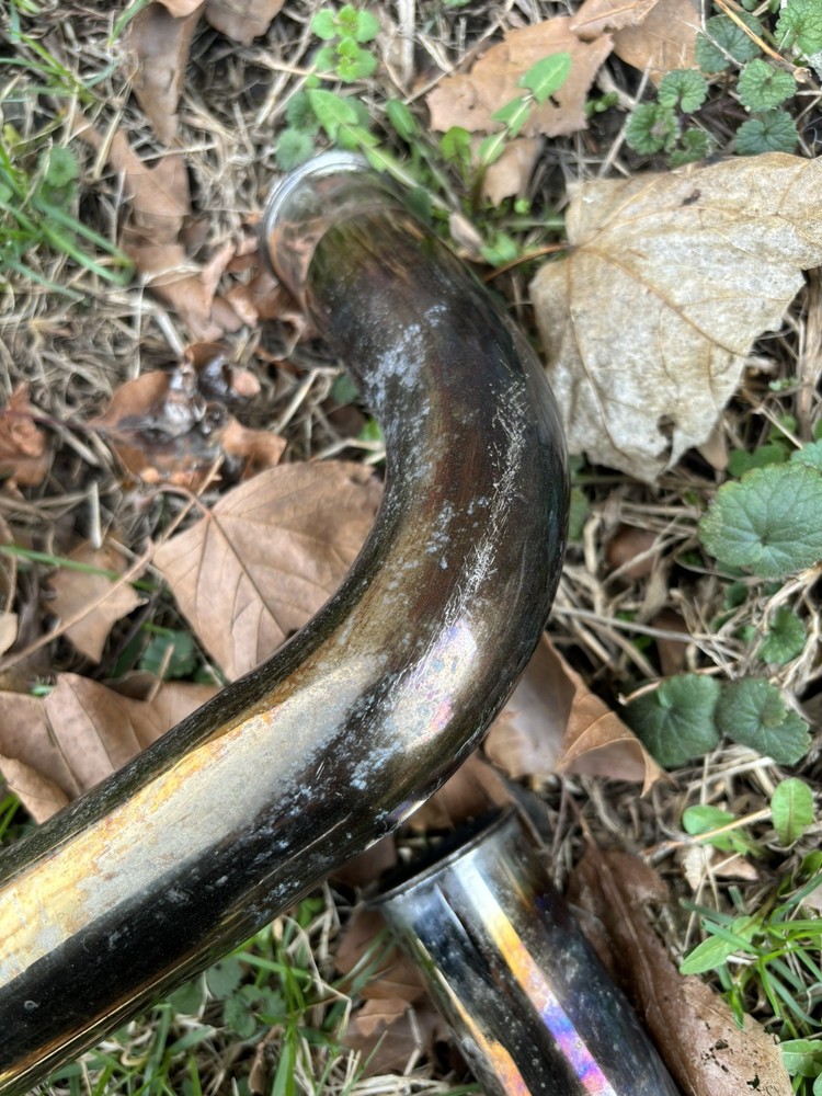 1978 Honda CB400A 2 Into 1 Exhaust Pipe