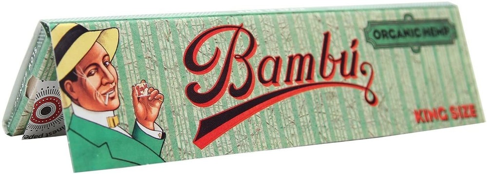 Bambu Classic Organic King Size Rolling Papers 100% Authentic USA Shipped!
