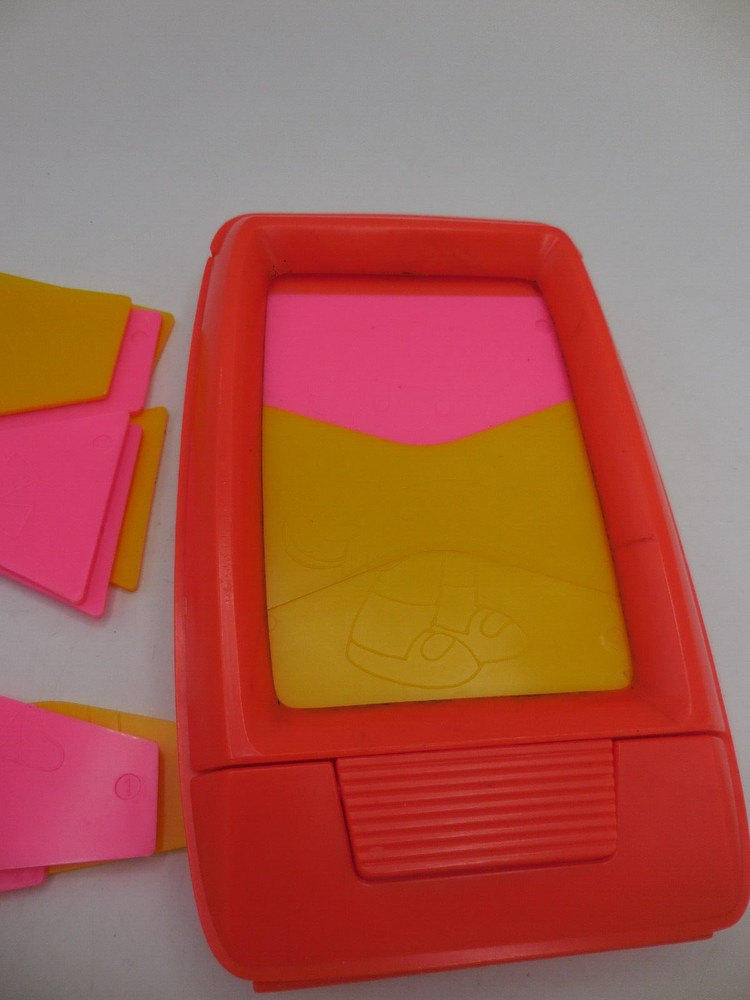 1979 Blue Box Magic Printer Interchangeable Plates Create Over 100 Pictures