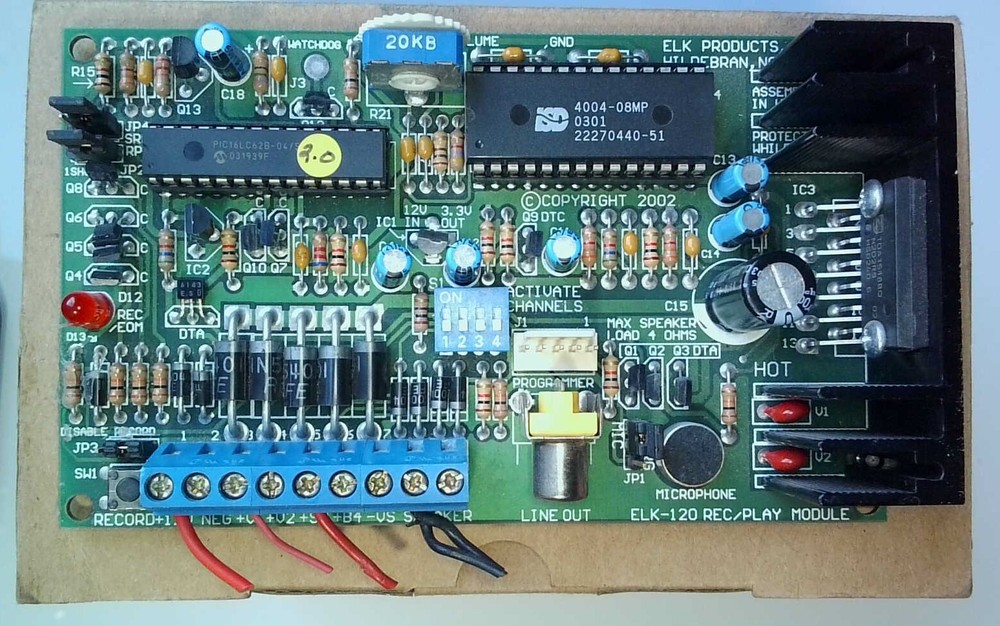 ELK-120 Recordable Voice Module