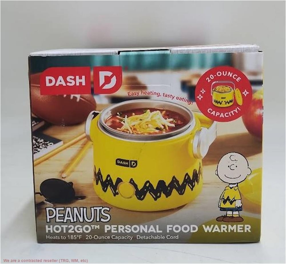 Peanuts x Dash 20oz Hot2Go Heated Lunch Box