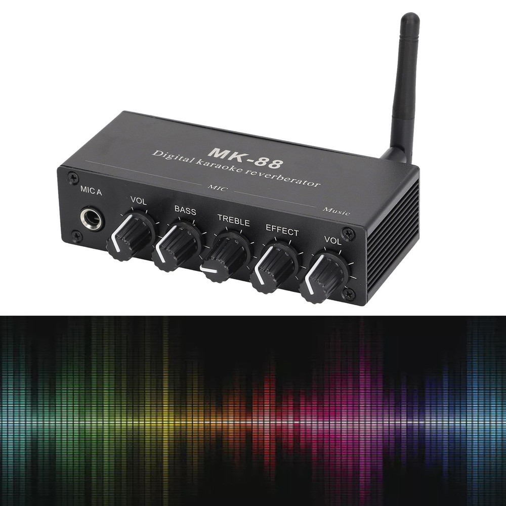 Digital Reverberator Amplifier Stereo System Processor