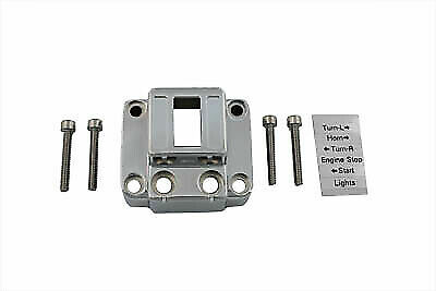 V-Twin Handlebar Control Switch Housing Chrome for Harley Davidson