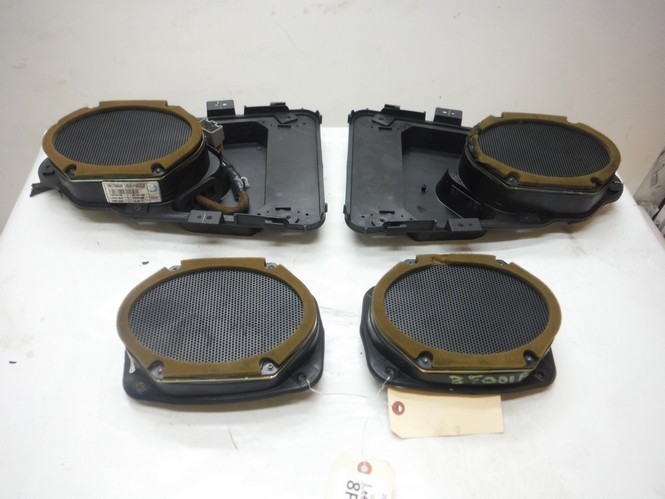 2004 JAGUAR S-TYPE A/T FRONT REAR SPEAKER SET OEM 2003