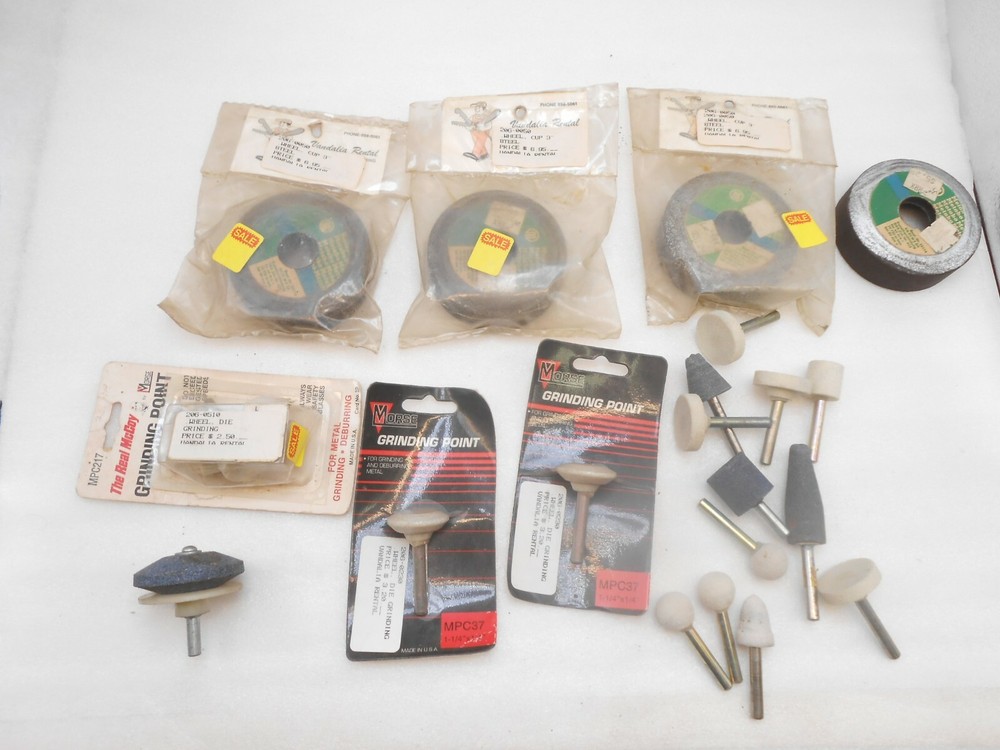Grinding wheel & sharpening stone assortment